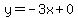 y=-3x%2B0