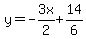 y=-3x%2F2%2B14%2F6