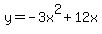 y=-3x%5E2%2B12x
