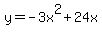 y=-3x%5E2%2B24x