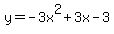 y=-3x%5E2%2B3x-3