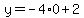 y=-4%2A0%2B2