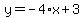 y=-4%2Ax%2B3