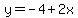 y=-4%2B2x