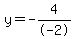 y=-4%2F-2
