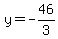 y=-46%2F3