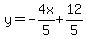 y=-4x%2F5%2B12%2F5