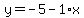 y=-5-1%2Ax