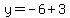 y=-6%2B3