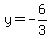y=-6%2F3