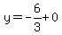 y=-6%2F3%2B0