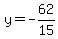 y=-62%2F15