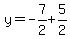 y=-7%2F2%2B5%2F2