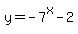 y=-7%5Ex-2