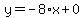 y=-8%2Ax%2B0