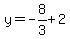 y=-8%2F3%2B2