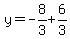 y=-8%2F3%2B6%2F3