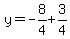 y=-8%2F4%2B3%2F4