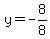 y=-8%2F8