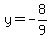 y=-8%2F9