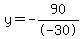 y=-90%2F-30