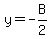y=-B%2F2