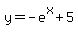 y=-e%5Ex%2B5