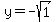 y=-sqrt%281%29
