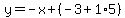 y=-x%2B%28-3%2B1%2A5%29