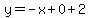 y=-x%2B0%2B2