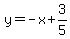 y=-x%2B3%2F5