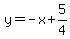 y=-x%2B5%2F4