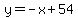 y=-x%2B54
