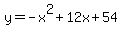 y=-x%5E2%2B12x%2B54