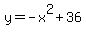 y=-x%5E2%2B36