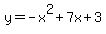 y=-x%5E2%2B7x%2B3