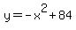 y=-x%5E2%2B84
