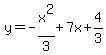 y=-x%5E2%2F3%2B7x%2B4%2F3
