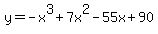 y=-x%5E3%2B7x%5E2-55x%2B90