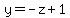 y=-z%2B1