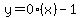 y=0%28x%29-1