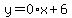 y=0%2Ax+%2B+6