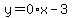 y=0%2Ax-3
