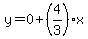 y=0%2B%284%2F3%29%2Ax