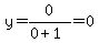 y=0%2F%280%2B1%29=0