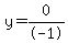 y=0%2F-1