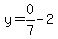 y=0%2F7-2