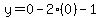 y=0-2%280%29-1