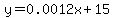 y=0.0012x%2B15
