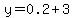 y=0.2%2B3